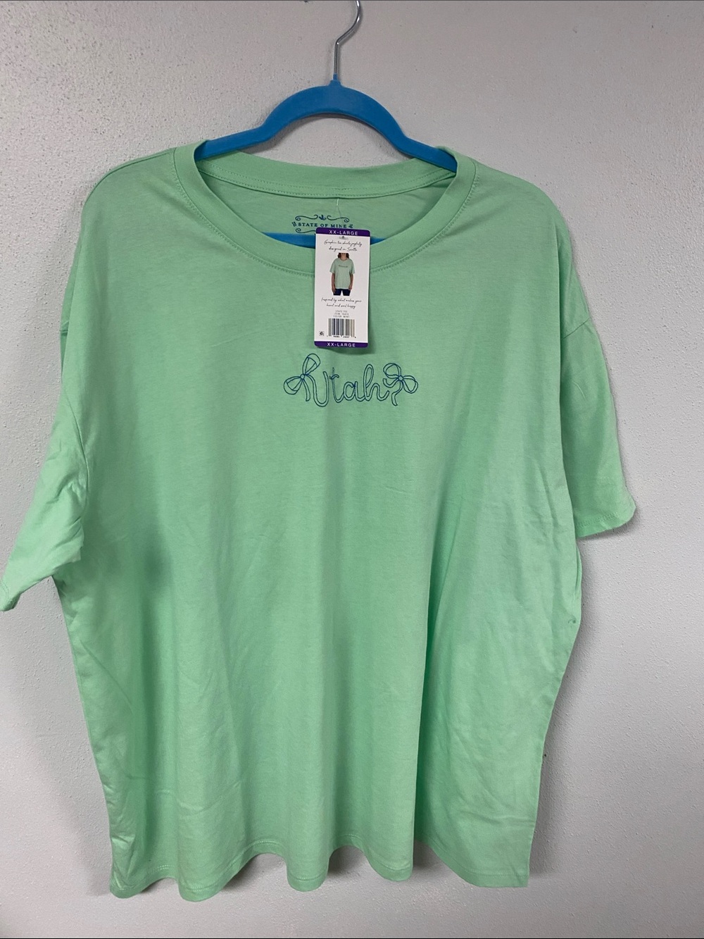 State of Mine - Utah Mint Green Short-Sleeve Graphic Tee
